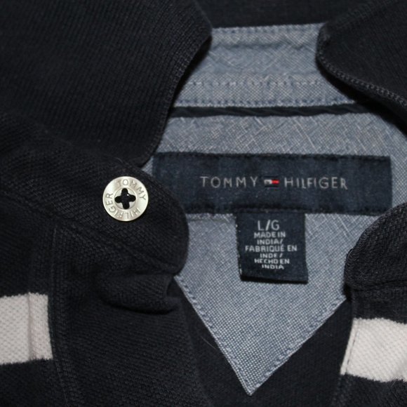 striped Tommy Hilfiger longsleave collar shirt - Picture 3 of 8
